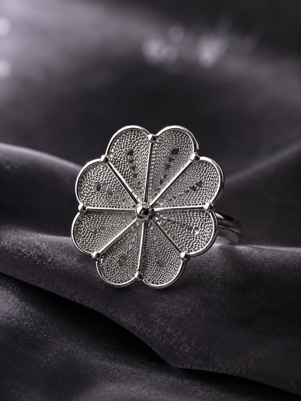 Bague Flower power